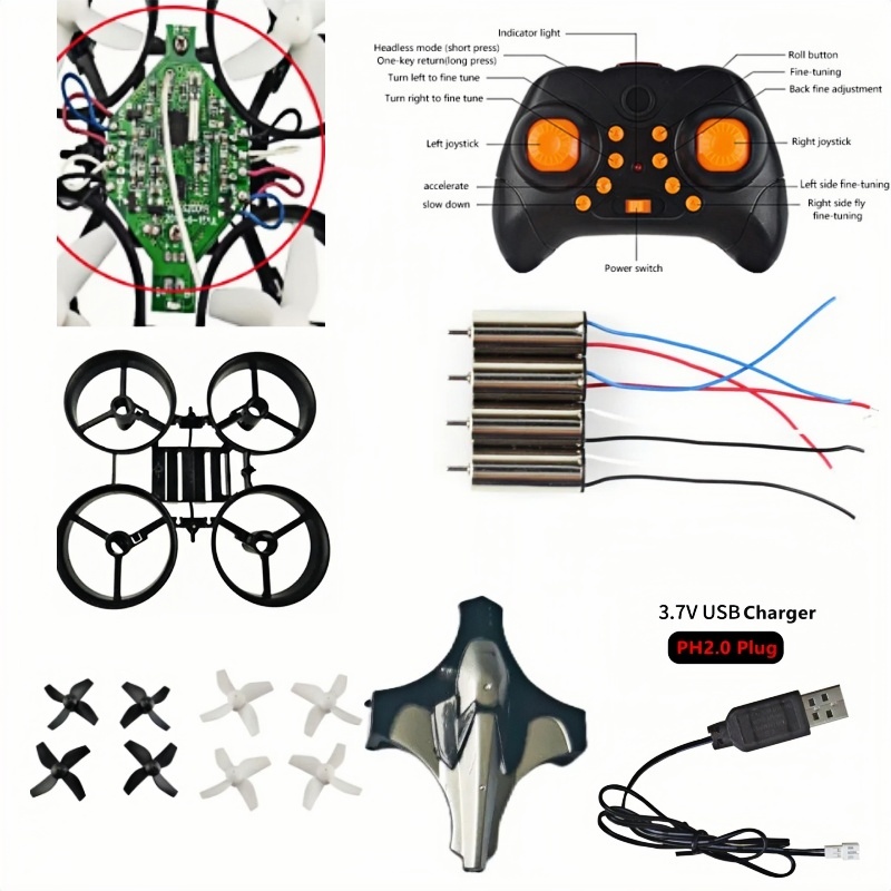 Complete DIY Drone Kit 2.4G 6A - Fpv Drone Charger recensie en prijs