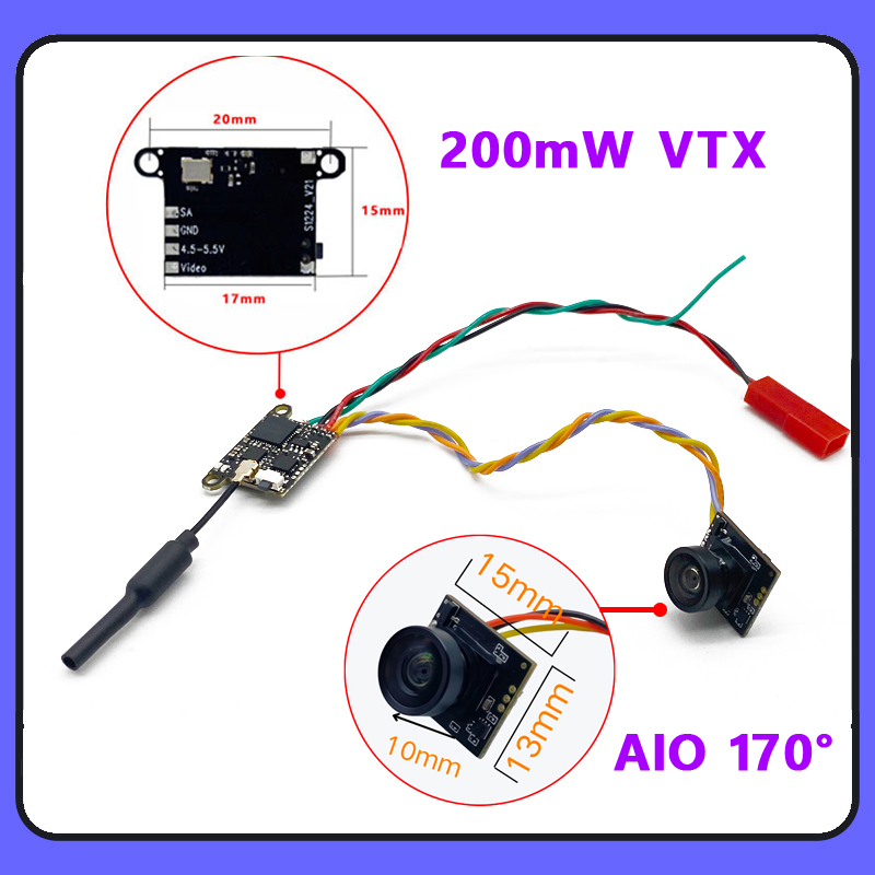 SLONWAKE 5.8G 1200TVL FPV Came - Fpv Drone Transmitter recensie en prijs